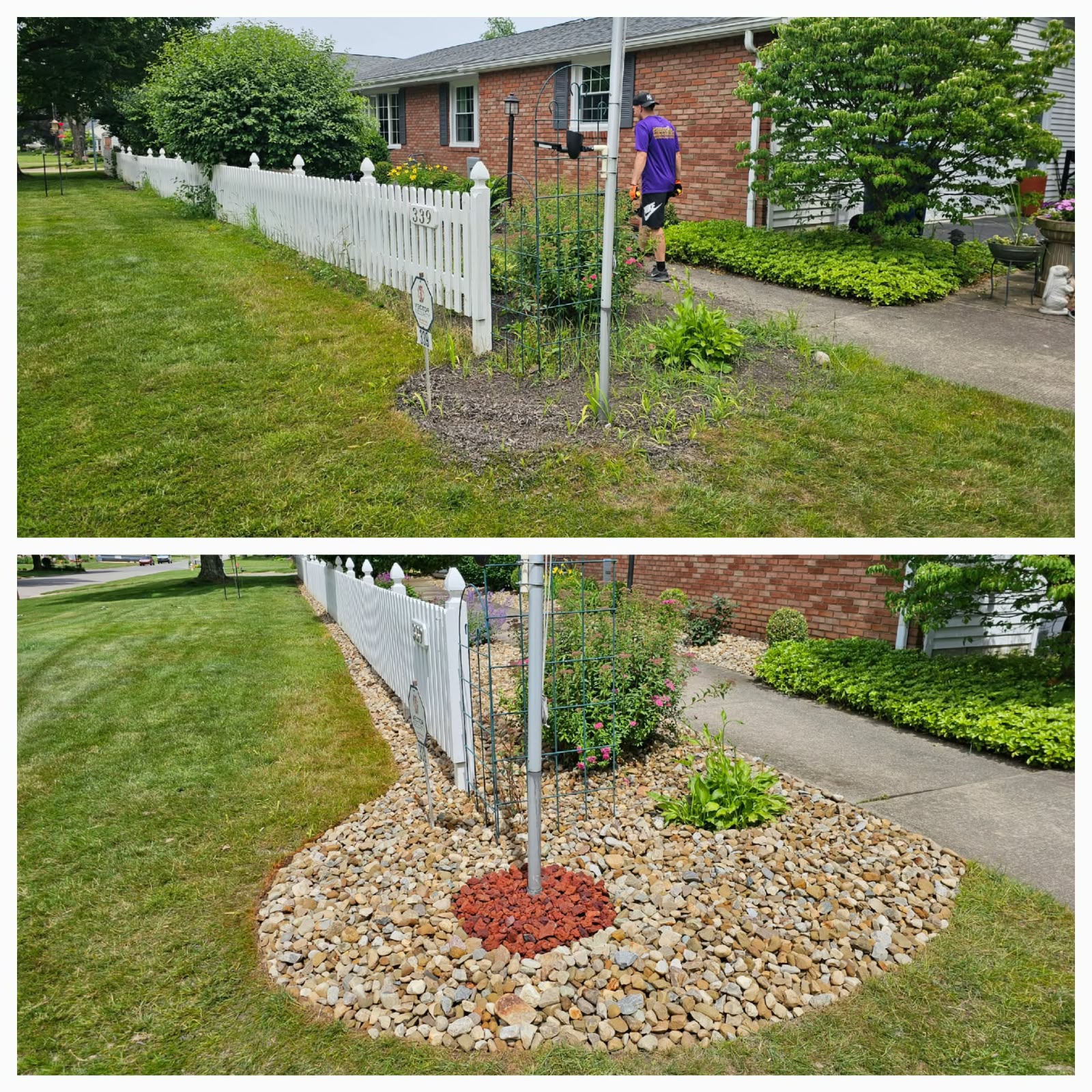 No Limit Lawn Care LLC completed lawn care project