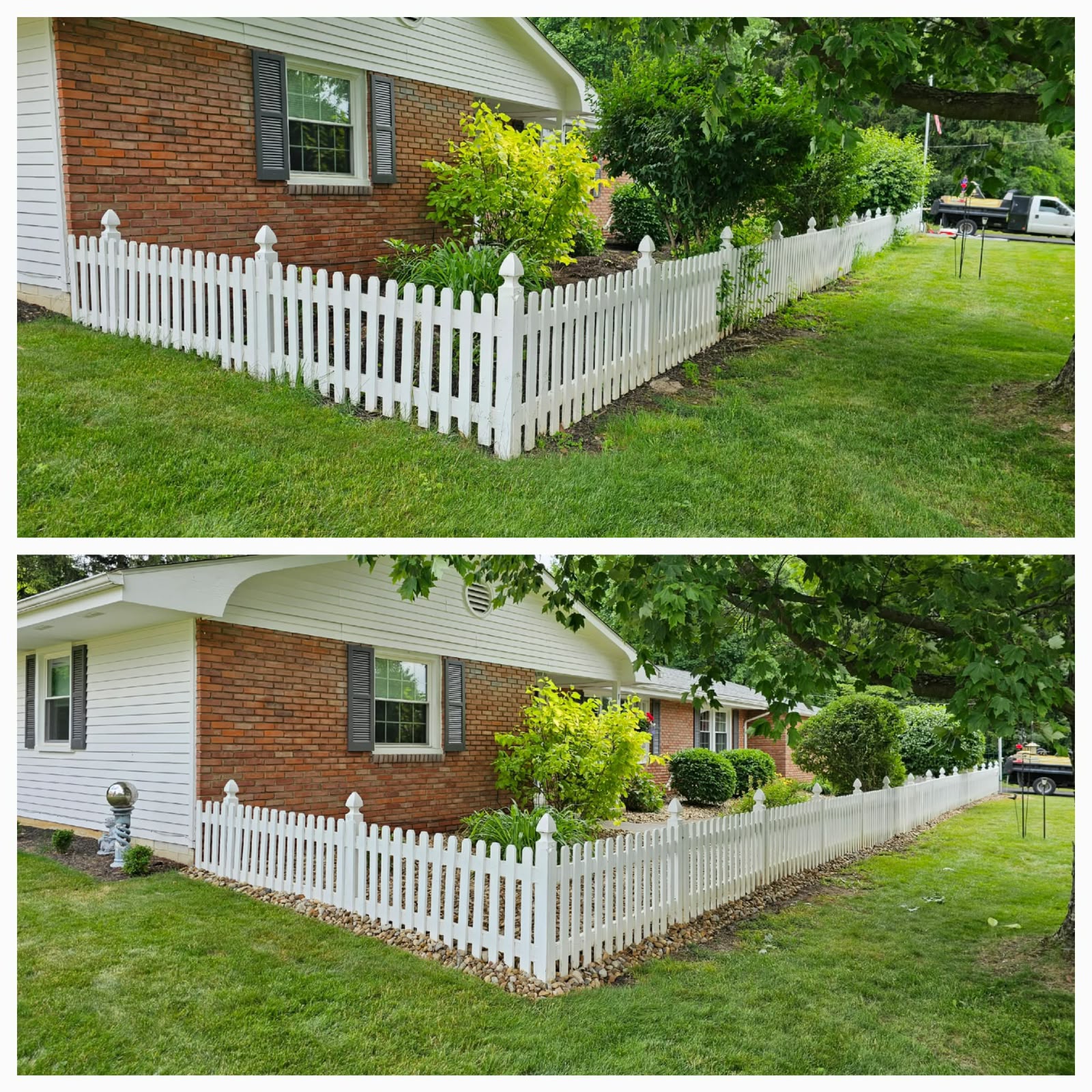 Recent outdoor cleanup work by No Limit Lawn Care LLC