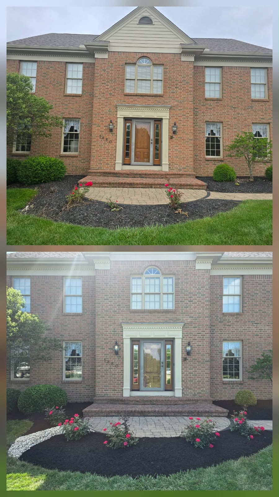 Recent outdoor cleanup work by No Limit Lawn Care LLC
