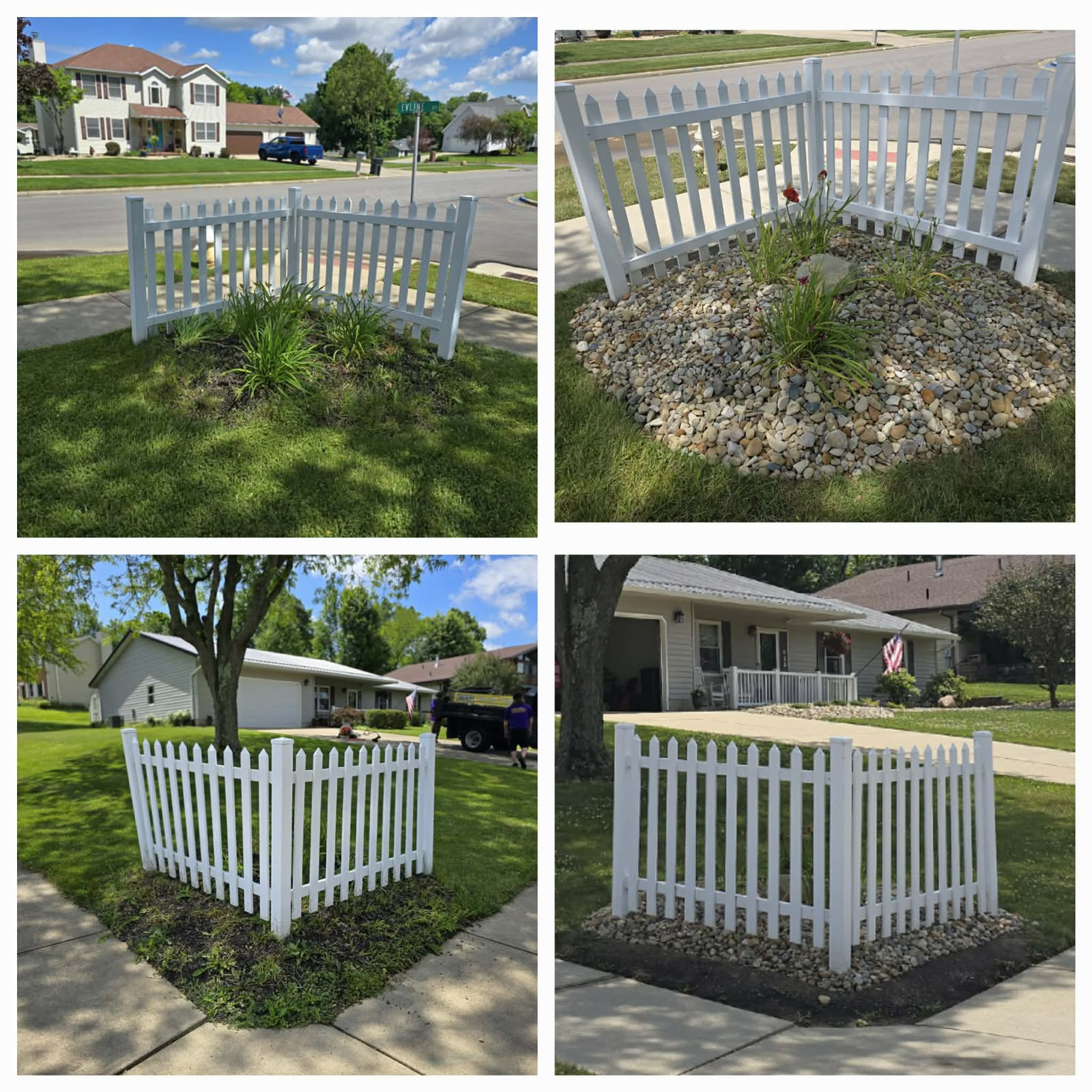 Recent outdoor cleanup work by No Limit Lawn Care LLC